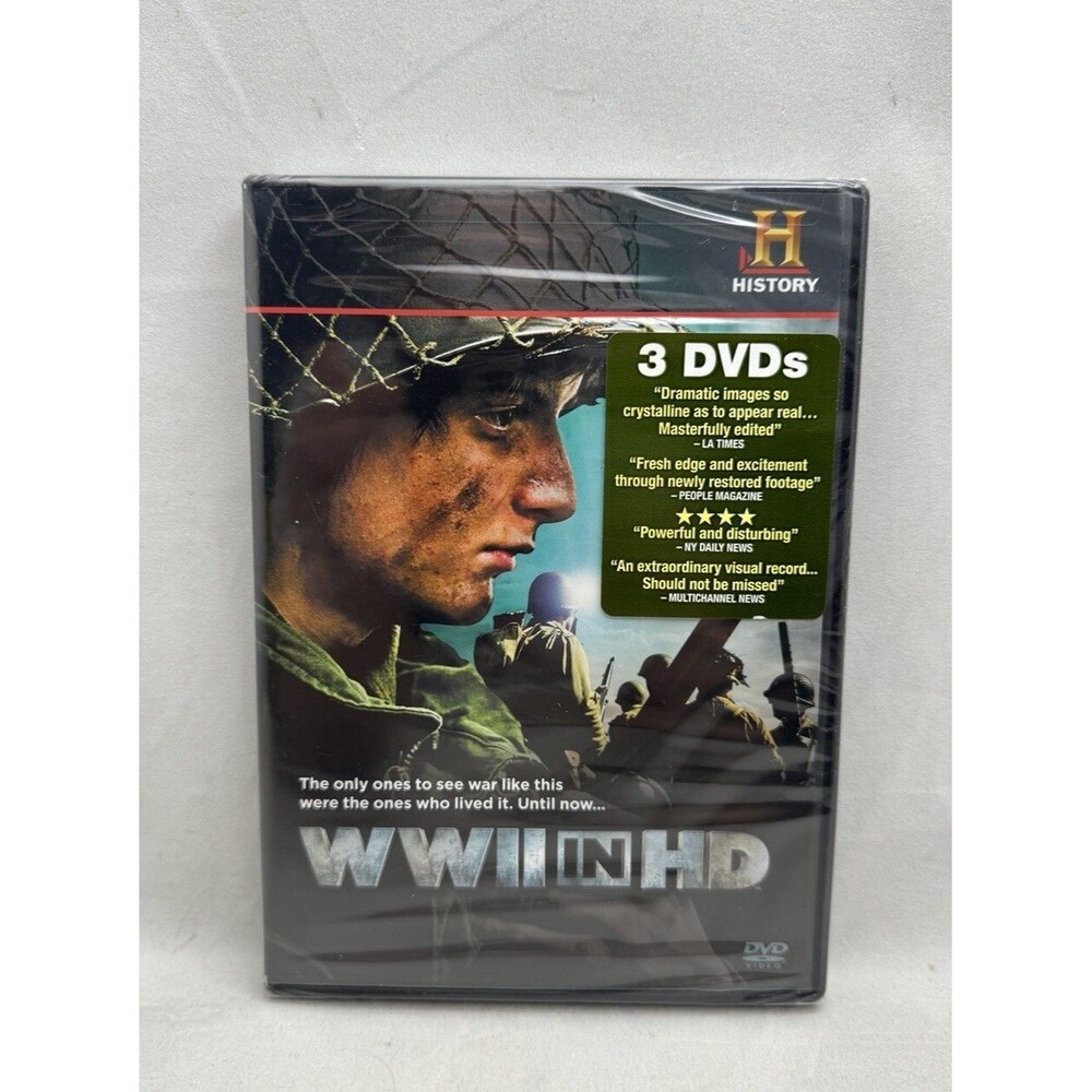 WWII in HD DVD 2009 3 Disc Collection Narrator Gary Sinise War History
